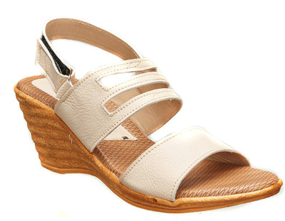 

Dolphin Miles Women Beige Wedges