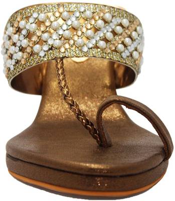 Shaagun Women Bronz Heels