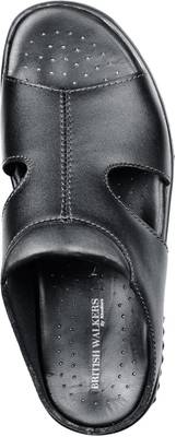Khadim's Men Black Sandals