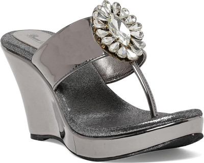 

Bruno Manetti Women Grey Heels