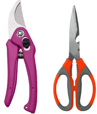 Lavelle Kitchen Economy Deals Ambidextrous Scissor Combo Set Scissors(Set of 2, Multicolor) available at flipkart for Rs.230