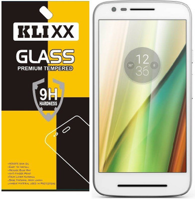 Klixx Tempered Glass Guard for Motorola Moto E3 Power(Pack of 1)
