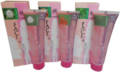 

FAB Mars Face and Body Cleansing Scrub Gels Pack of 3 Scrub(300 ml)