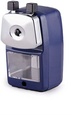 Shrih Metal Body High Precision Blades Single Pencil Sharpeners(Set of 1, Blue)