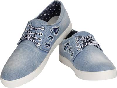 Kraasa Premium Denim Sneakers, Party Wear