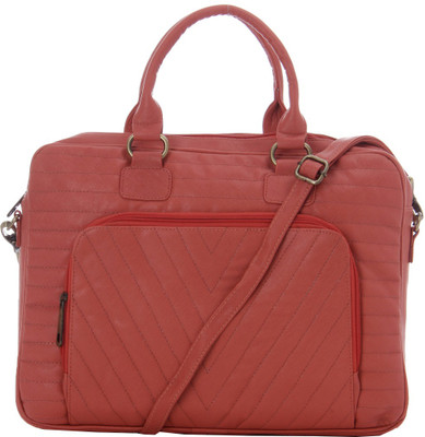 

GLAM DIVA Women Formal Pink PU Hand-held Bag