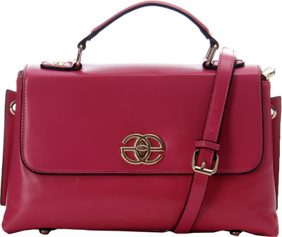 

GLAM DIVA Women Formal Red PU Hand-held Bag