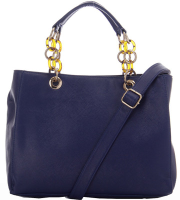 

GLAM DIVA Women Casual Blue PU Hand-held Bag