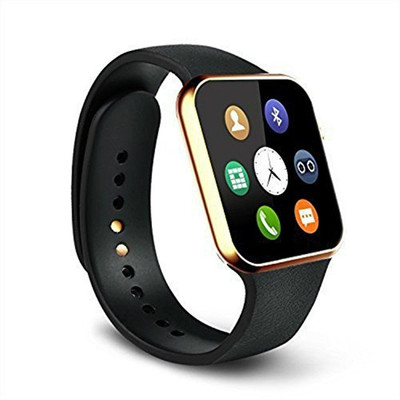 

Jiyanshi Bluetooth Camera Dialing SMS Smartwatch Smartwatch(Black Strap Regular)