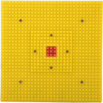 

ACUPRESSURE Foot Mat Acupressure Yellow 2 mm Accupressure Mat