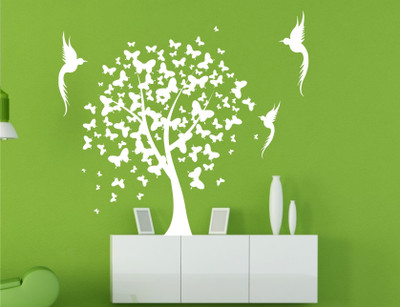 Wall Guru  Vinyl Wall Decal And Sticker Sticker(Pack of 1, Black