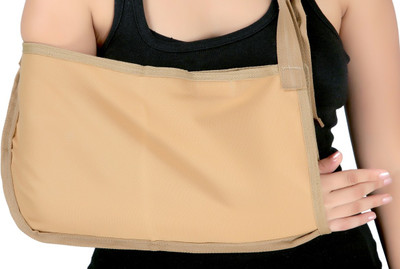 

Modern Adjustable Pouch Arm Sling (Ordinary) Hand Support (M, Beige)