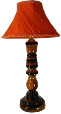 

Woodly Orange Table Lamp(45 cm, Orange)