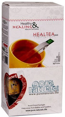 

Purenaturals Infusion Healtea- 8 Tea Stick Cardamom Infusion Tea Pouch(20 g)
