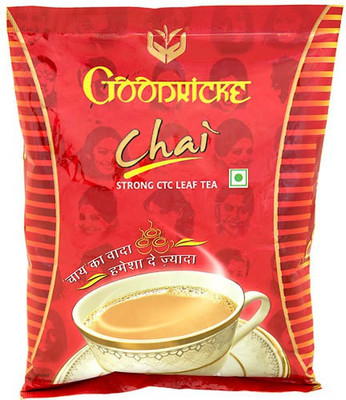 Goodricke Chai Plain, Unflavoured Black Tea(250 g, Pouch) available at flipkart for Rs.72