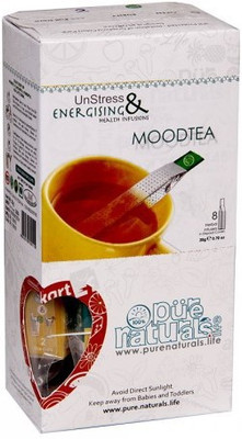 

Purenaturals Infusion Moodtea - 8 Tea Stick Cardamom Infusion Tea Pouch(20 g)