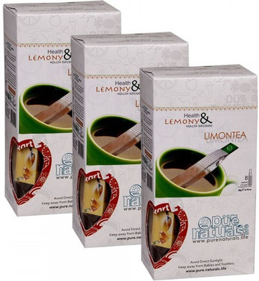 

Purenaturals Infusion Limontea - 8 Tea Stick- Set of 3 Cardamom Infusion Tea Pouch(60 g)