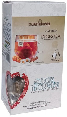 

Purenaturals Dip Infusion Digestea - 6 Tea Bag Cardamom Infusion Tea Pouch(15 g)