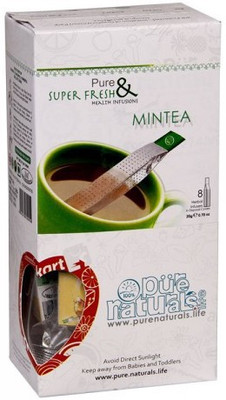 

Purenaturals Infusion Mintea - 8 Tea Stick Cardamom Infusion Tea Pouch(20 g)