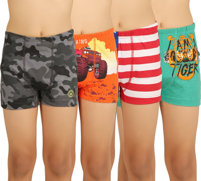 

RAA Boys Trunks, Camouflage;flame;green;red