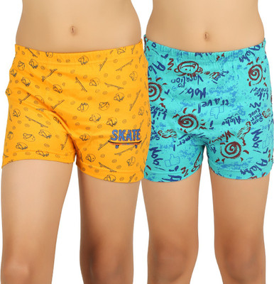 

RAA Boys Trunks, Mustard yellow;sea blue