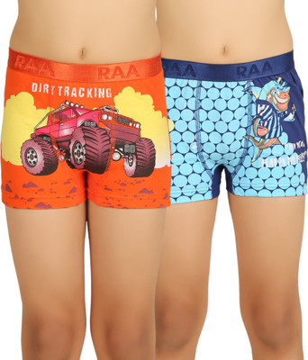 

RAA Boys Trunks, Flame;purple
