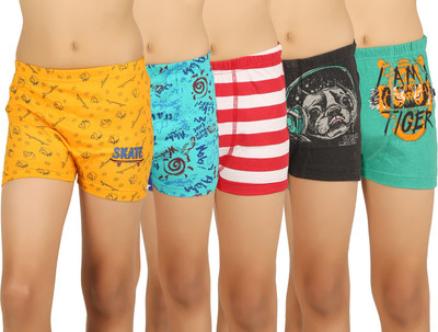 

RAA Boys Trunks, Charcoal melange;green;mustard yellow;red;sea blue
