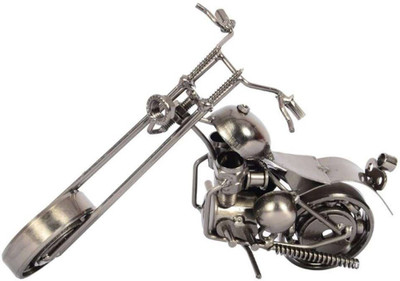 

Desi Karigar Metal Motorcycle(Mat Black)