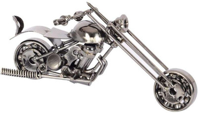 

Desi Karigar Metal Motorcycle(Mat Black)