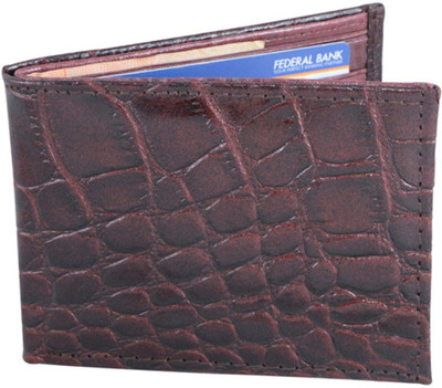 

Holboro Men Multicolor Genuine Leather Wallet(6 Card Slots), Brown