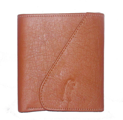 

Rosset Men Tan Artificial Leather Wallet(5 Card Slots)