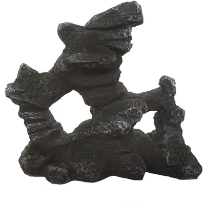 

SRI Aquarium Decorative Ornaments For Fish Tank Laterite Unplanted Substrate(Black)