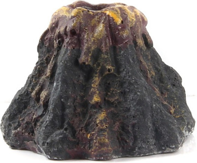 

SRI Volcano Decorative Ornaments For Fish Aquarium Laterite Unplanted Substrate(Grey)