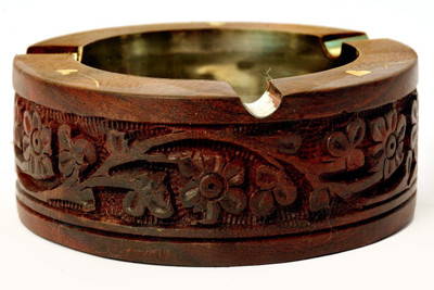 

craftspoint Brown Wood Ashtray