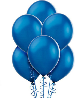 

TOYXE Solid 40009 Latex Pearl Toy Balloon(Blue, Pack of 100)