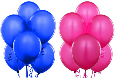 

Ziggle Solid Balloon Large Balloon(Pink, Purple, Pack of 50)