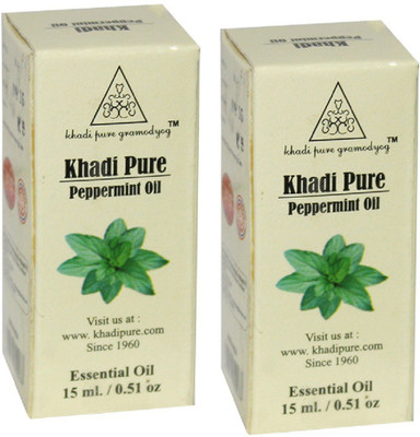Khadi Pure Peppermint essential oil(30 ml)