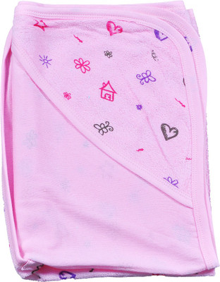 

Mahadhi Terry 350 GSM Bath, Face Towel Set(Pink)