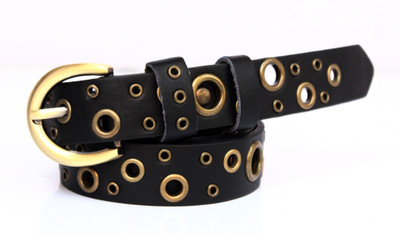 

Winsome Deal Women Casual Black Artificial Leather Belt