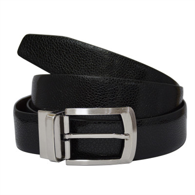 

Rene Men Formal Black Genuine Leather Reversible Belt