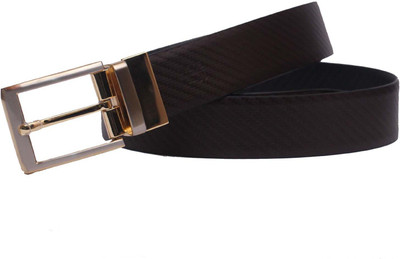 

PRUG Men Formal Brown Genuine Leather Reversible Belt
