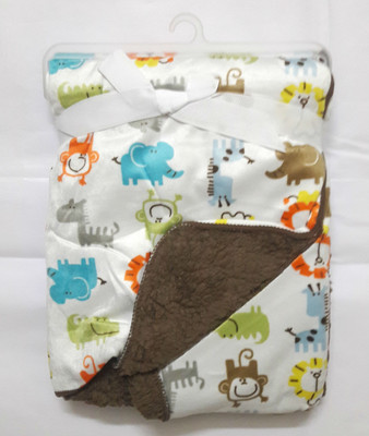 

Adore Animal  Crib Baby Blanket(Microfiber, Multicolor