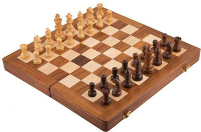 

MartCrown 14" Non Magnetic Chess Board Game