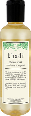 

swati khadi Shower wash with lemon & bergamot(210 ml)