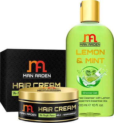 

Man Arden Hair Cream (The Pacific Prince) 50gm + Lemon & Mint Luxury Shower Gel(300 ml)