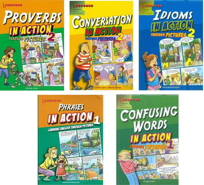 In Action Through Pictures Set of 5 Books(English, Paperback, unknown)