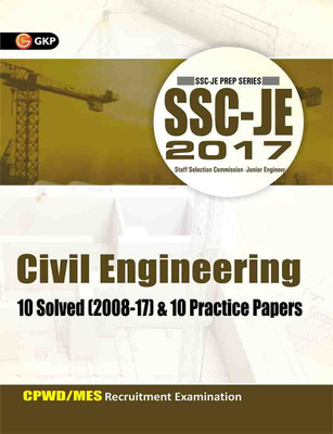 SSC JE 2020 : Civil Engineering - 12 Solved Paper (2008-19) & 10 Practice Sets  - CPWD / MES Recruitment Examination - 10 Solved (2008 - 17) and 10 Practice Papers 2 Edition(English, Paperback, GK Publications)