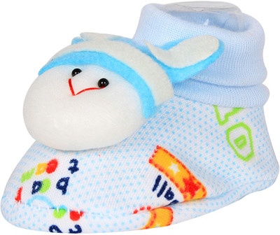 

Ole Baby Cute Faces Plush Soft Organic Cotton 3d Ole Toons Booties 0-9 Months Booties(Toe to Heel Length - 10 cm Pink)