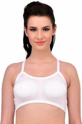 N-gal Women Bralette Bra(White)