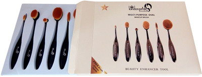 

London Pride Multi-Purpose Oval Makeup Brush(Pack of 6)